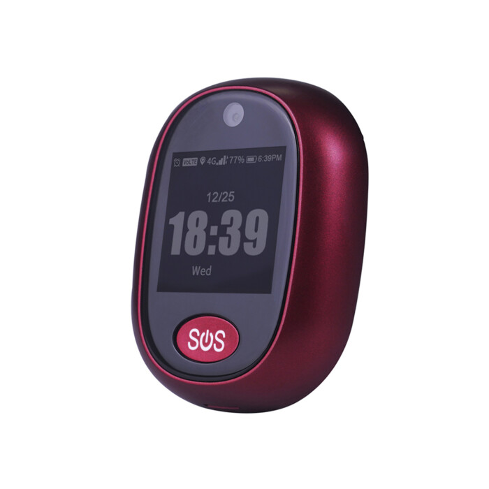 4G GPS Tracking Pendant with SOS Button and Fall Detection for Senior - Image 4