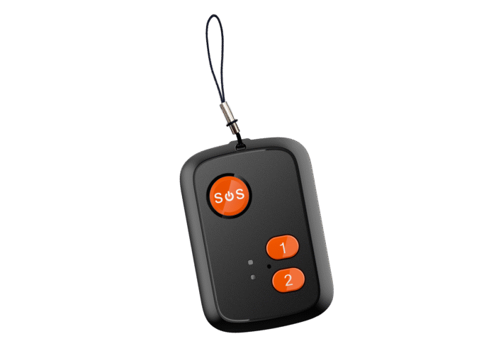 4G LTE GPS Tracker SOS Pendant with Fall Detector for Seniors,Alzheimer's - Image 2