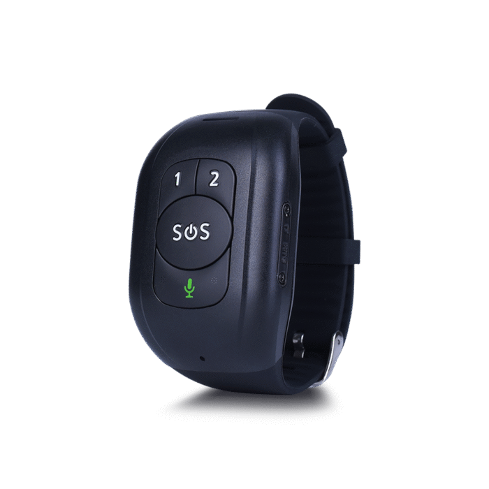 4G LTE Elderly SOS Personal GPS tracker Bracelet Fall Detector with Health Monitoring Hear Rate & Blood Pressure, Temperature for Seniors, Alzheimer's - Image 2
